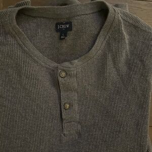 J Crew waffle long sleeve